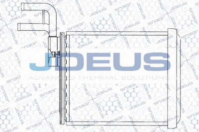 JDEUS ra2070051 -  Теплообменник, отопление салона