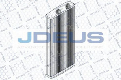 JDEUS ra2070070 -  Теплообменник, отопление салона