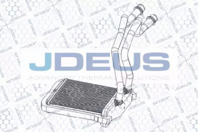 JDEUS ra2111160 -  Теплообменник, отопление салона