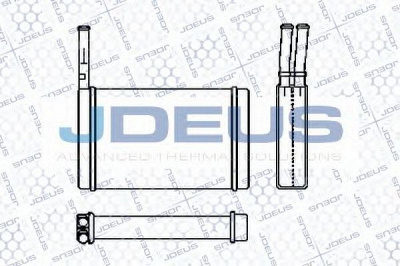 JDEUS ra2120190 -  Теплообменник, отопление салона
