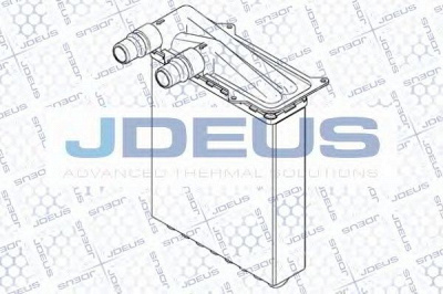 JDEUS ra2230790 -  Теплообменник, отопление салона