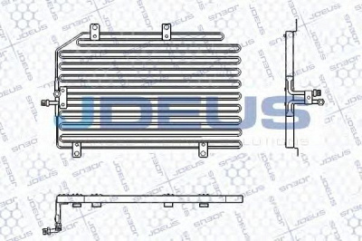 JDEUS ra7000050 -  Конденсатор, кондиционер