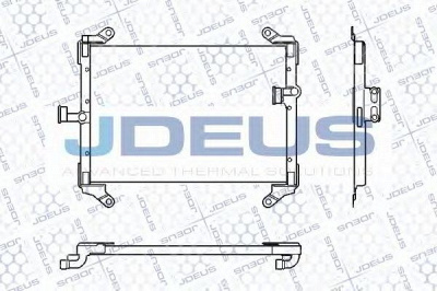 JDEUS ra7110180 -  Конденсатор, кондиционер