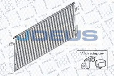 JDEUS ra7111150 -  Конденсатор, кондиционер