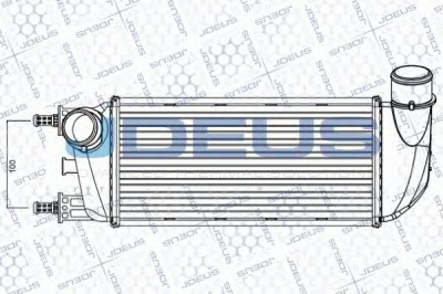 JDEUS ra8111230 -  Интеркулер