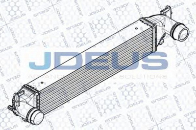 JDEUS ra8111420 -  Интеркулер