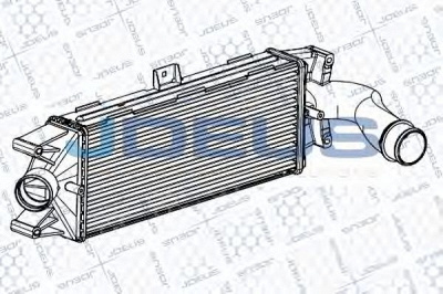 JDEUS ra8140090 -  Интеркулер