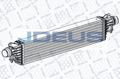 JDEUS ra8201220 -  Интеркулер