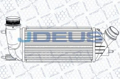 JDEUS ra8210440 -  Интеркулер