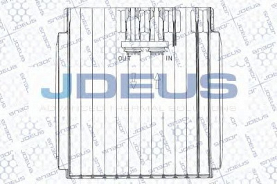 JDEUS ra9230650 -  Испаритель, кондиционер