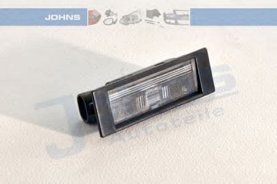 JOHNS 10128795 -  Фонарь освещения номерного знака