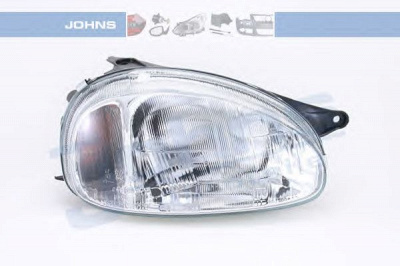 JOHNS 5555101 -  Основная фара