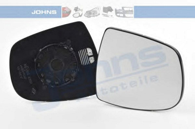 JOHNS 55813881 -  Зеркальное стекло, наружное зеркало