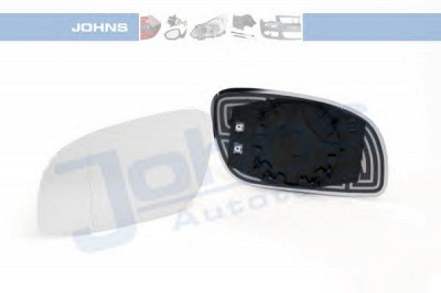 JOHNS 95553781 -  Зеркальное стекло, наружное зеркало