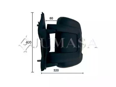 JUMASA 54073512 -  Наружное зеркало