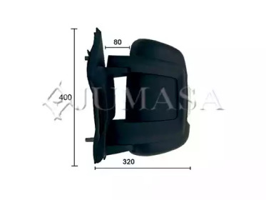 JUMASA 54753512 -  Наружное зеркало