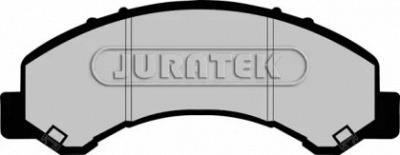 JURATEK jcp010 -  Комплект тормозных колодок, дисковый тормоз