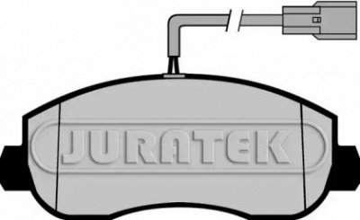 JURATEK jcp073 -  Комплект тормозных колодок, дисковый тормоз