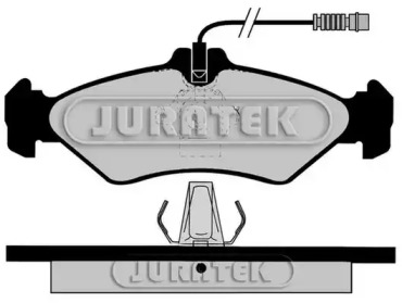 JURATEK jcp1039 -  Комплект тормозных колодок, дисковый тормоз