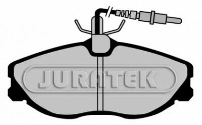 JURATEK jcp1063 -  Комплект тормозных колодок, дисковый тормоз