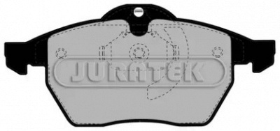 JURATEK jcp1068 -  Комплект тормозных колодок, дисковый тормоз