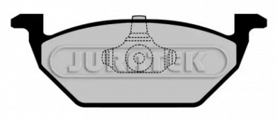 JURATEK jcp1094 -  Комплект тормозных колодок, дисковый тормоз
