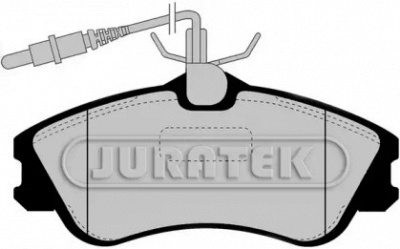 JURATEK jcp1112 -  Комплект тормозных колодок, дисковый тормоз