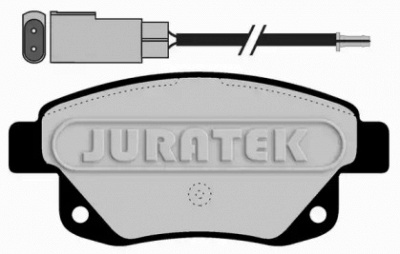 JURATEK jcp113 -  Комплект тормозных колодок, дисковый тормоз