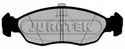 JURATEK jcp1168 -  Комплект тормозных колодок, дисковый тормоз