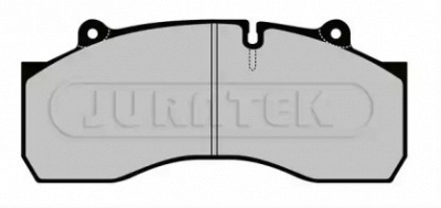 JURATEK jcp120 -  Комплект тормозных колодок, дисковый тормоз