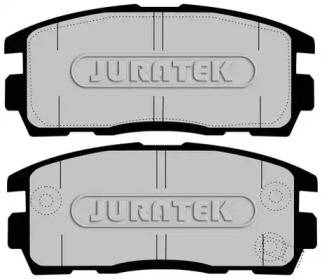 JURATEK jcp127 -  Комплект тормозных колодок, дисковый тормоз