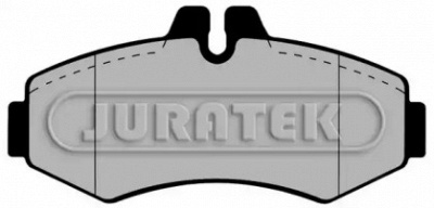 JURATEK jcp1304 -  Комплект тормозных колодок, дисковый тормоз