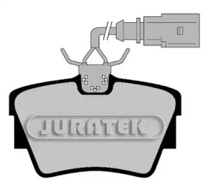 JURATEK jcp1482 -  Комплект тормозных колодок, дисковый тормоз