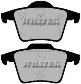JURATEK jcp1631 -  Комплект тормозных колодок, дисковый тормоз