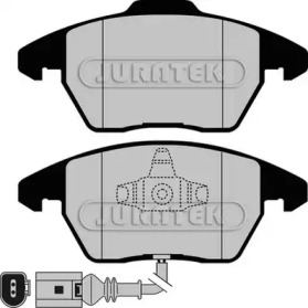 JURATEK jcp1641 -  Комплект тормозных колодок, дисковый тормоз