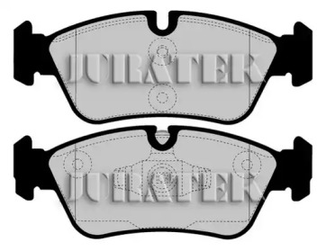 JURATEK jcp1751 -  Комплект тормозных колодок, дисковый тормоз