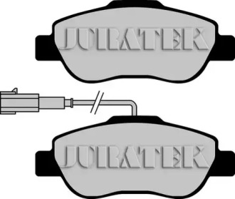 JURATEK jcp1945 -  Комплект тормозных колодок, дисковый тормоз