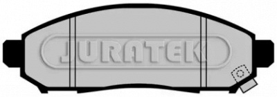 JURATEK jcp235 -  Комплект тормозных колодок, дисковый тормоз