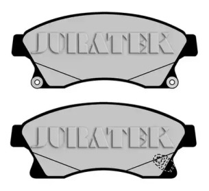JURATEK jcp4262 -  Комплект тормозных колодок, дисковый тормоз