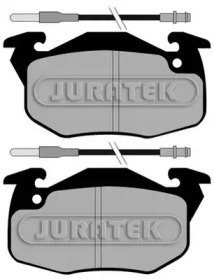 JURATEK jcp729 -  Комплект тормозных колодок, дисковый тормоз