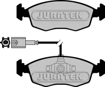 JURATEK jcp8031 -  Комплект тормозных колодок, дисковый тормоз