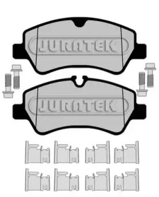 JURATEK jcp8040 -  Комплект тормозных колодок, дисковый тормоз