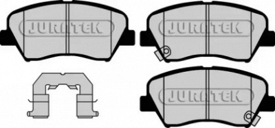 JURATEK jcp8113 -  Комплект тормозных колодок, дисковый тормоз
