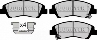 JURATEK jcp8115 -  Комплект тормозных колодок, дисковый тормоз