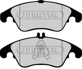 JURATEK jcp8136 -  Комплект тормозных колодок, дисковый тормоз