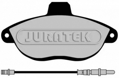 JURATEK jcp935 -  Комплект тормозных колодок, дисковый тормоз