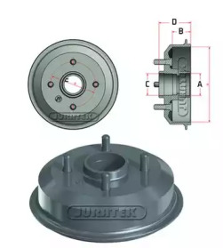 JURATEK jdr041 -  Тормозной барабан
