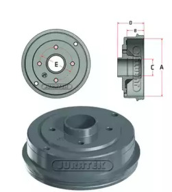 JURATEK jdr085 -  Тормозной барабан
