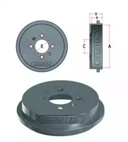 JURATEK jdr096 -  Тормозной барабан