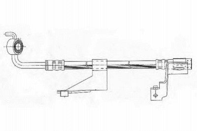 JURID 172598j - Тормозной шланг